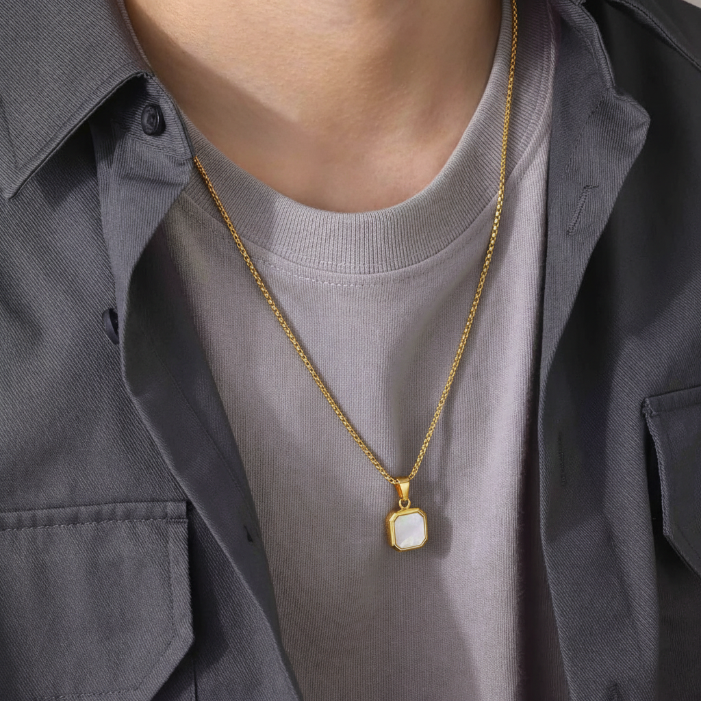 Gold White Crystal